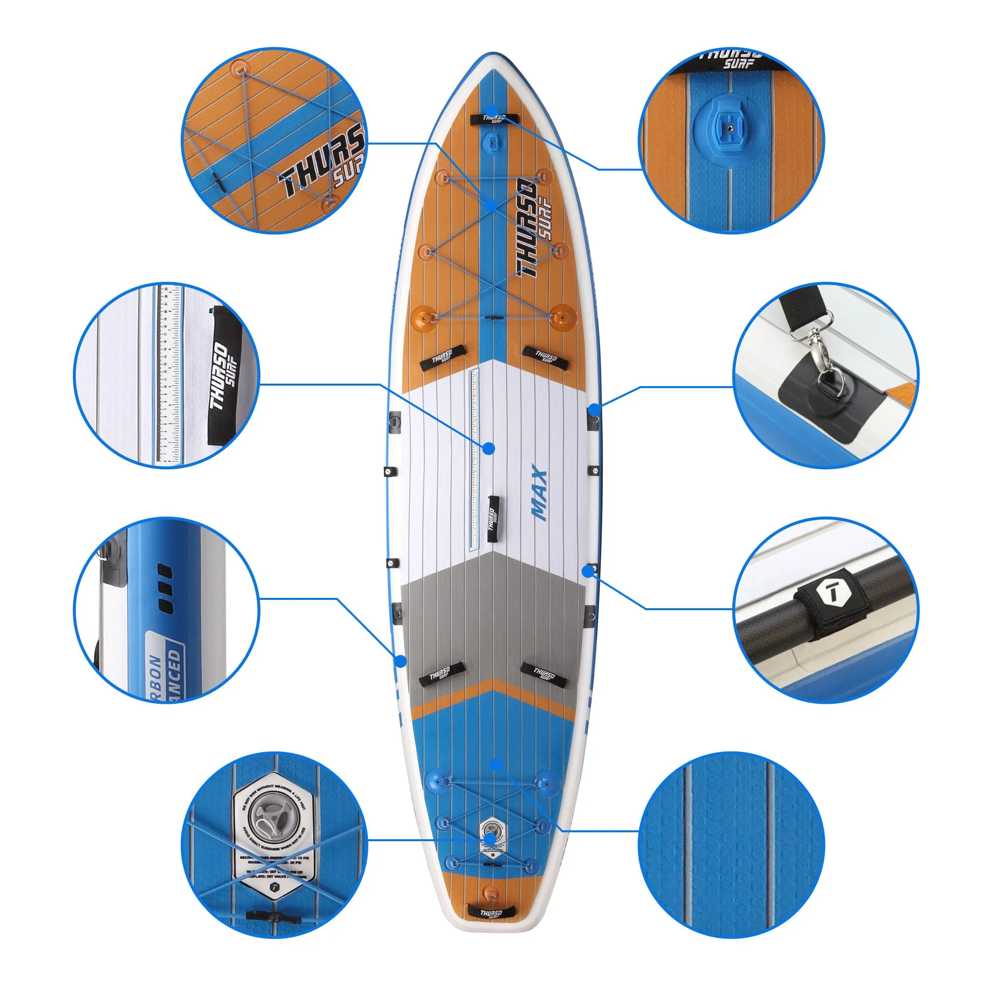 Max 11'6 Multi-purpose Paddle Board Package