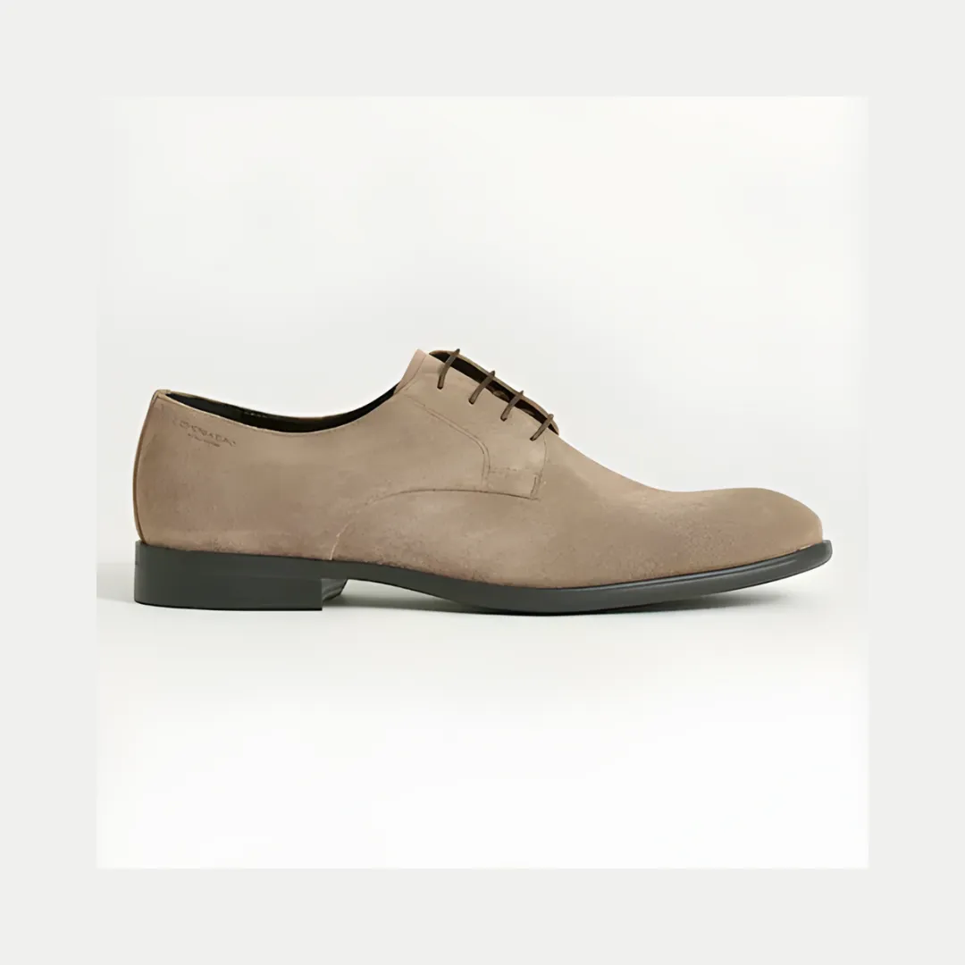 Mens Lace Up Shoes - beige