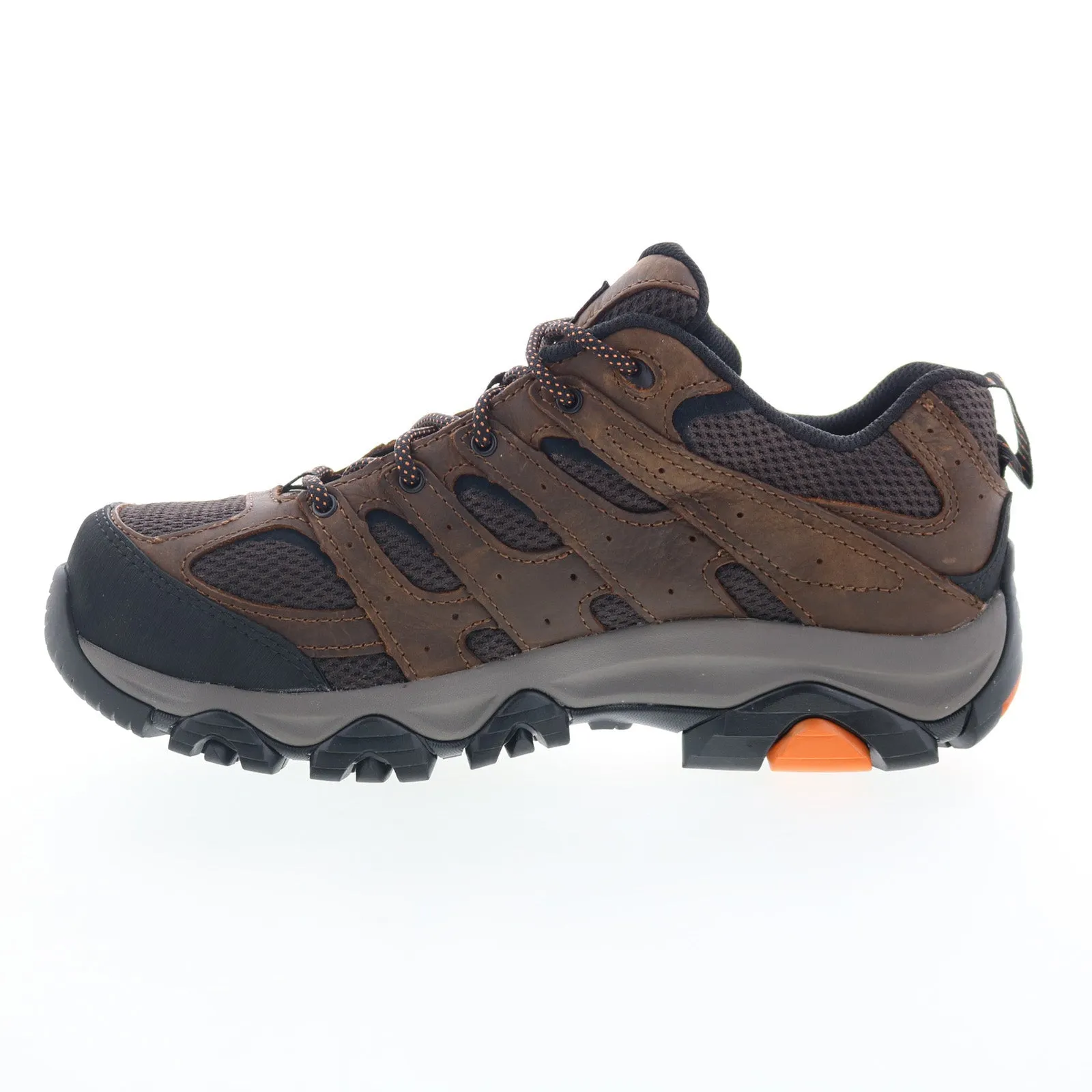 Merrell Moab Vertex 2 Carbon Fiber Mens Brown Wide Athletic Work Shoes