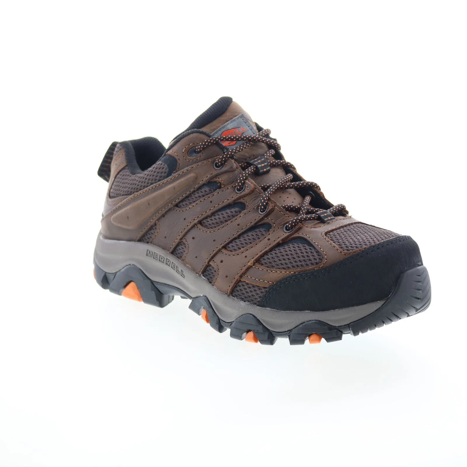 Merrell Moab Vertex 2 Carbon Fiber Mens Brown Wide Athletic Work Shoes