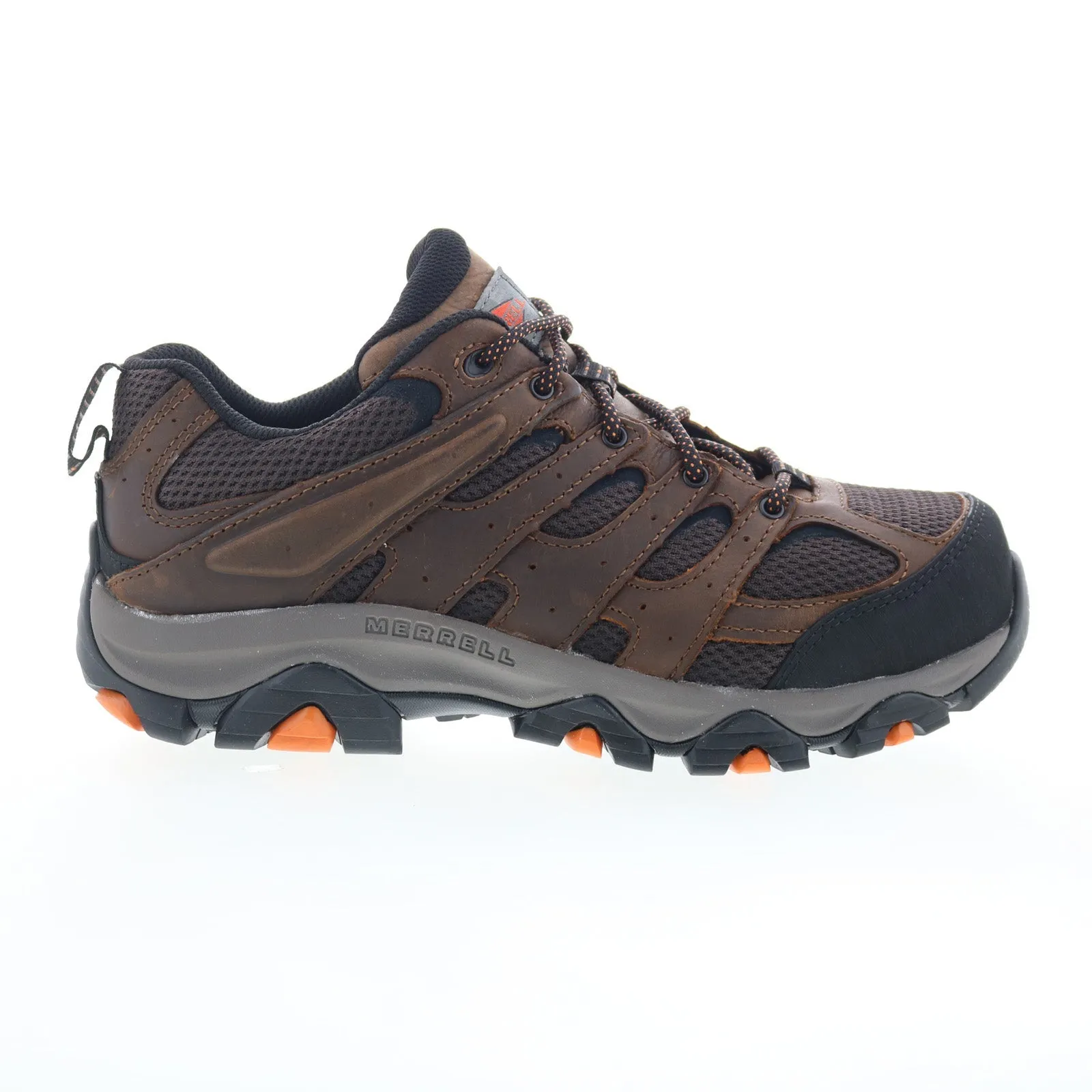 Merrell Moab Vertex 2 Carbon Fiber Mens Brown Wide Athletic Work Shoes