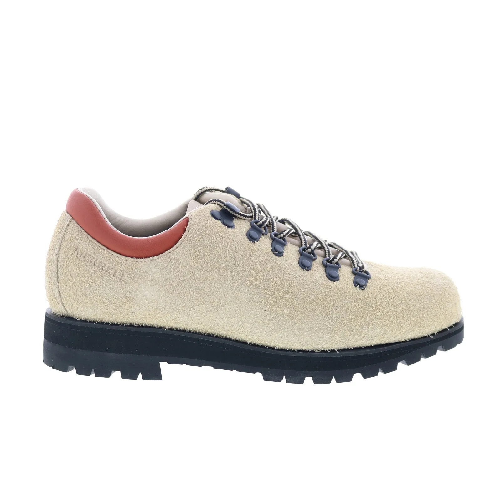 Merrell Wilderness 1TRL J068038 Womens Beige Suede Athletic Hiking Shoes