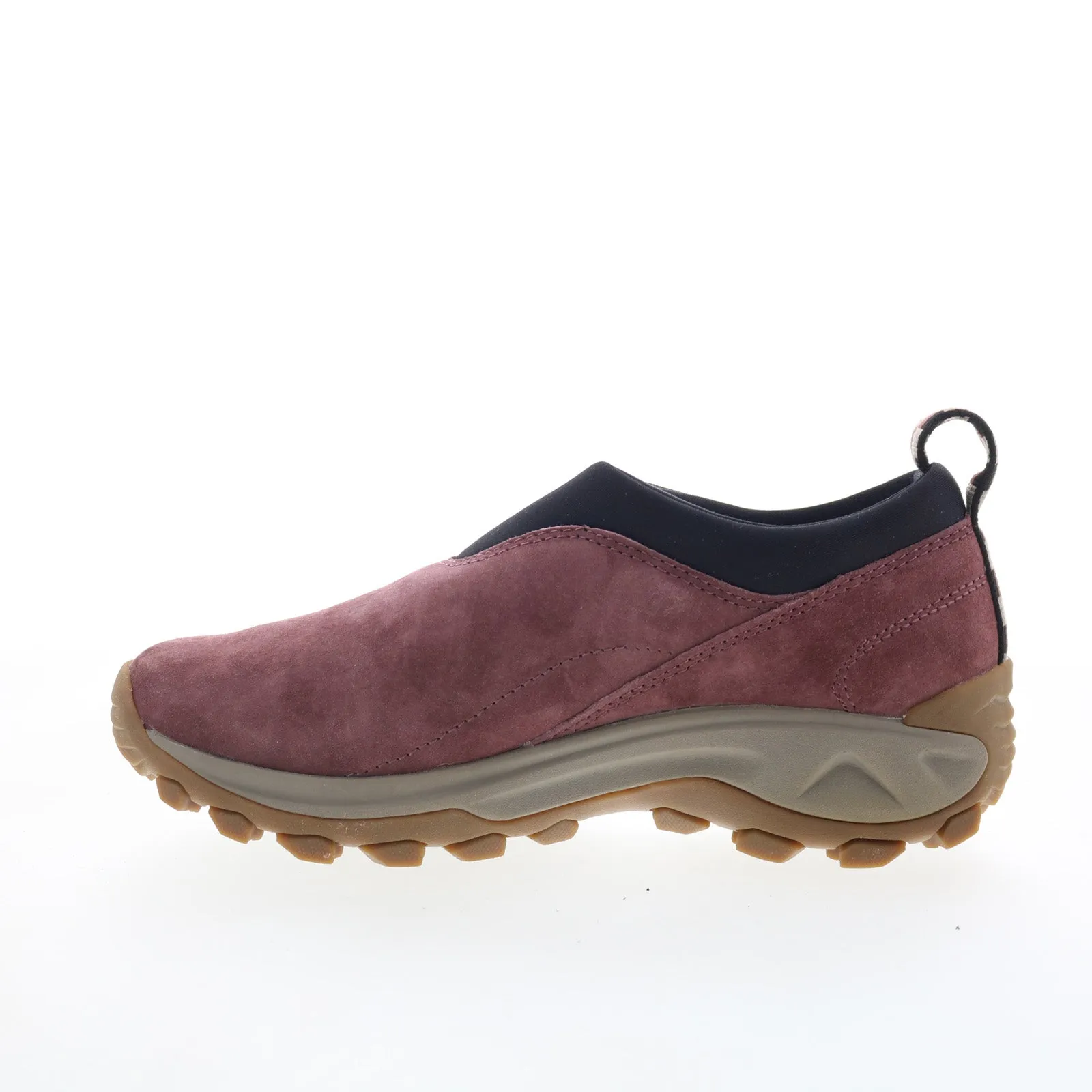 Merrell Winter Moc 3 J005220 Womens Burgundy Loafers & Slip Ons Casual Shoes
