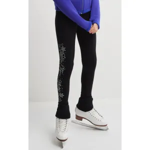 Mondor 24450 Sequin Polartec Leggings - Child