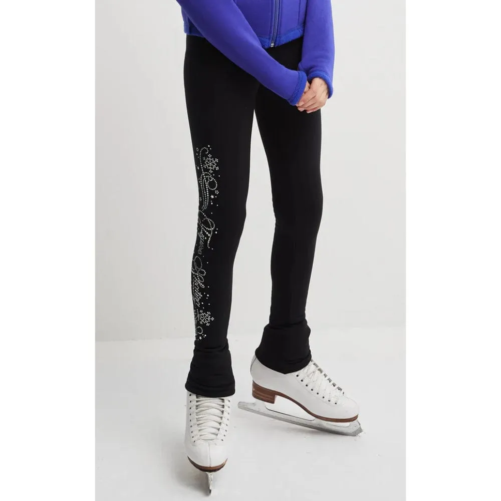 Mondor 24450 Sequin Polartec Leggings - Child