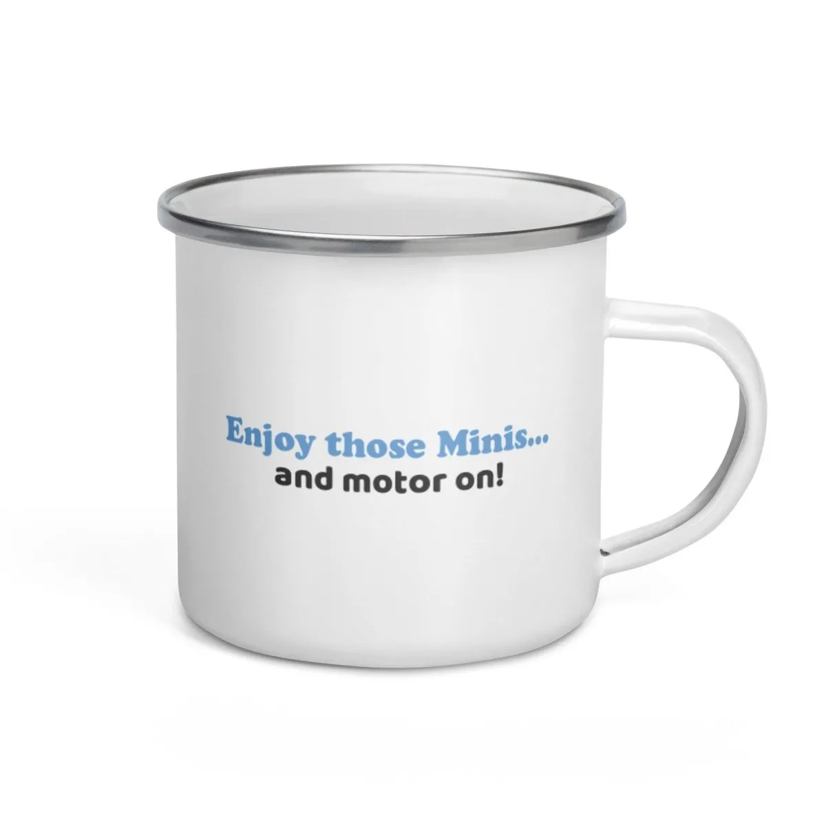 Motor on! - Enamel Mug