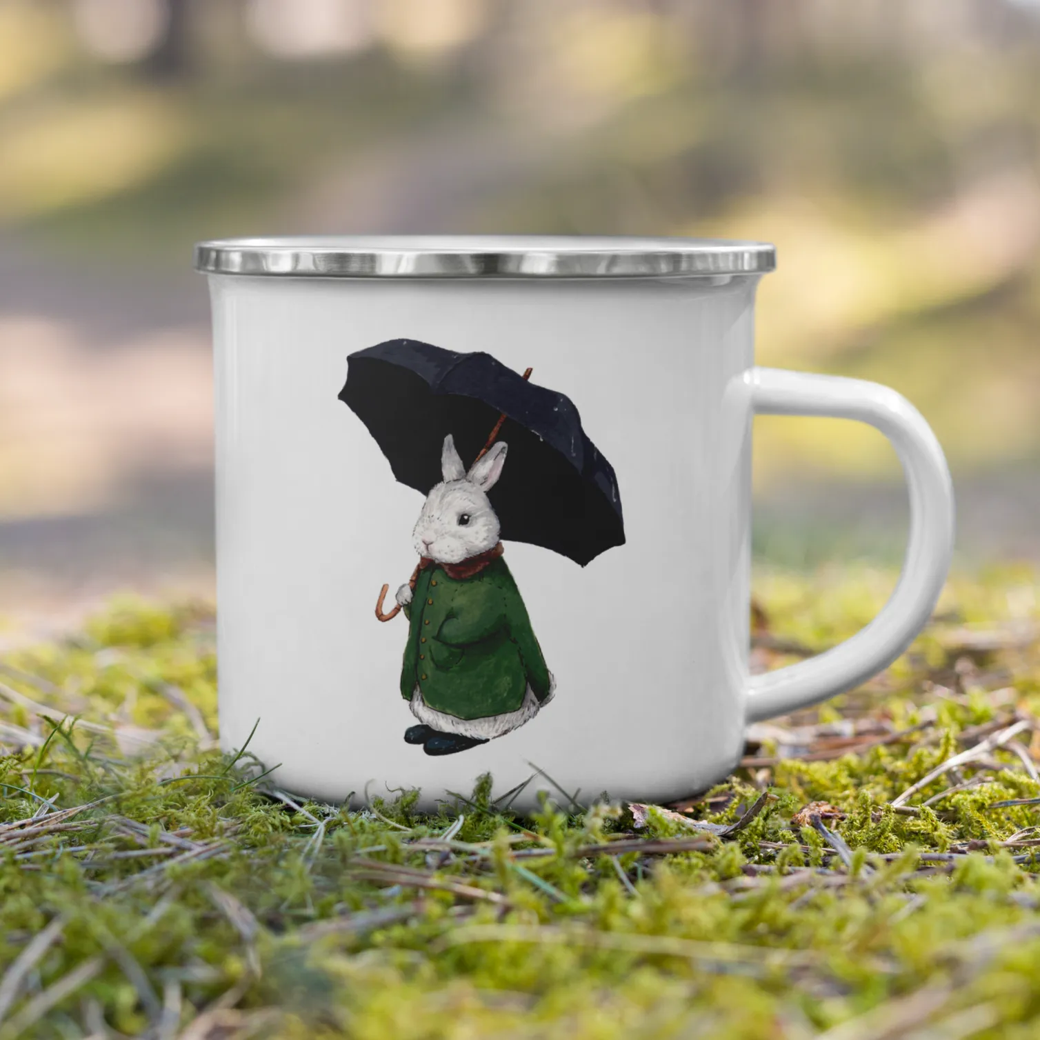 Mr. Tibbles Enamel Mug