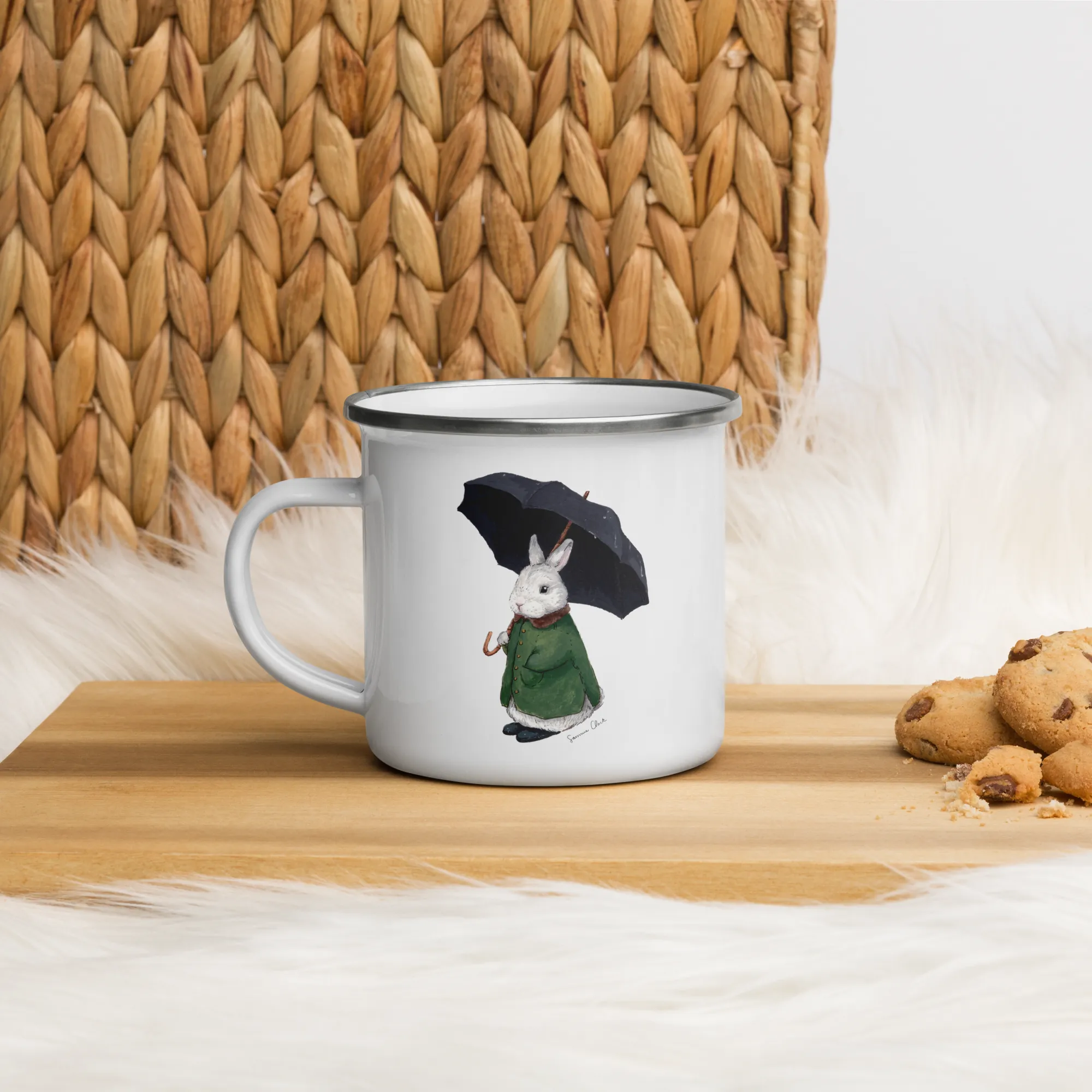 Mr. Tibbles Enamel Mug