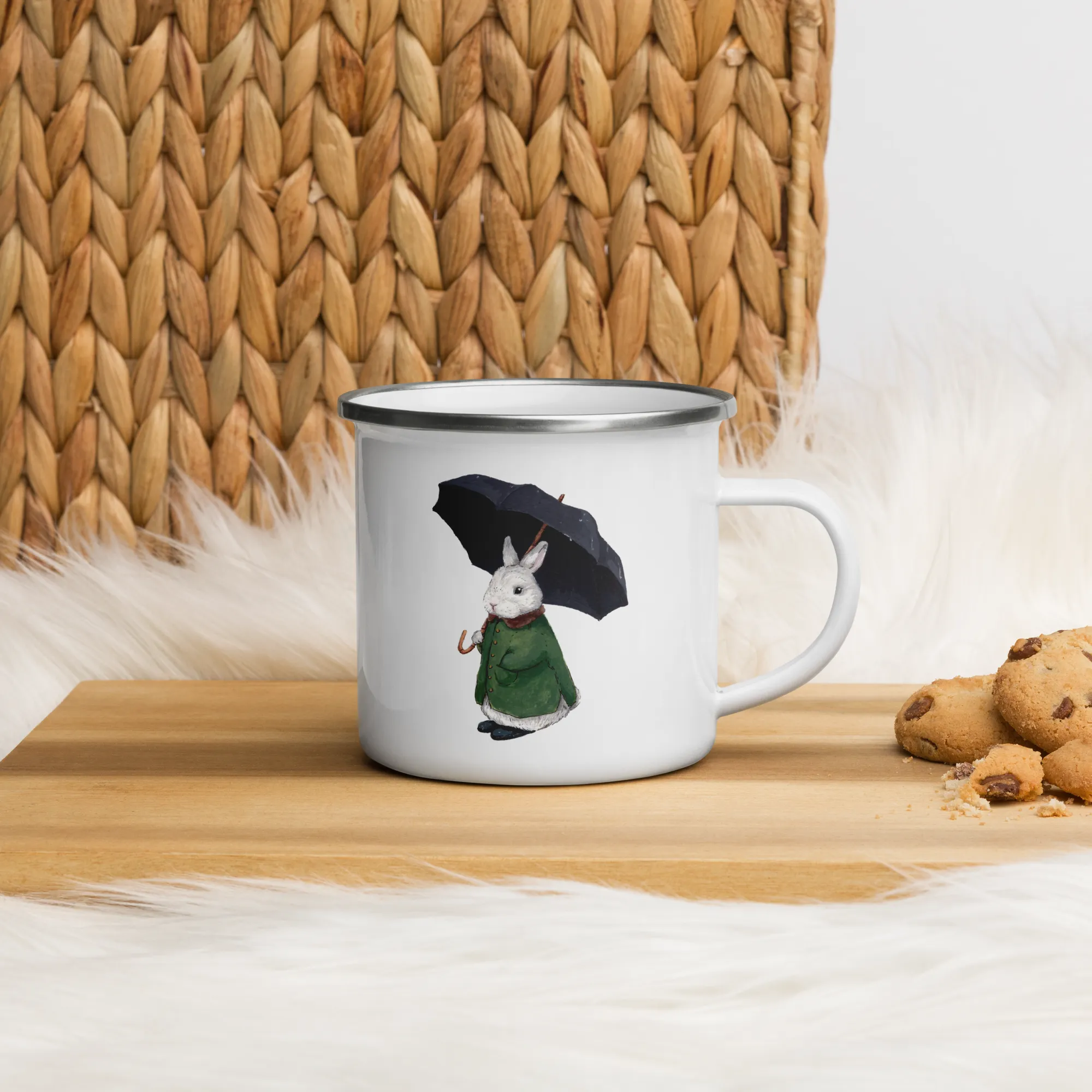 Mr. Tibbles Enamel Mug