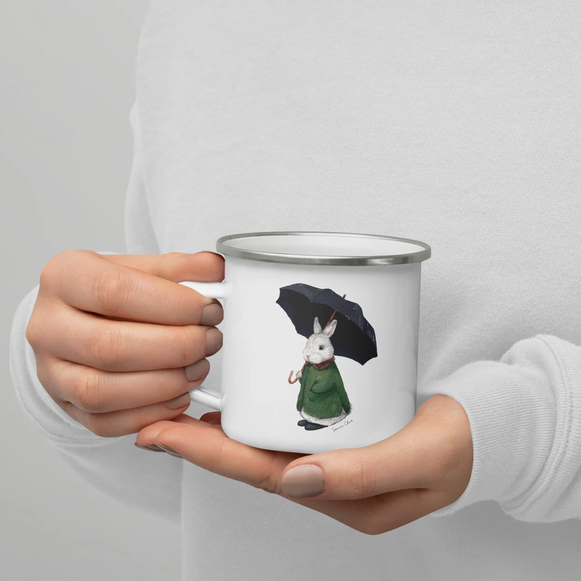Mr. Tibbles Enamel Mug