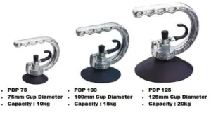 Multi - Purpose Panel Dent Suction Cup Lifter/ Puller - Set of 3 units