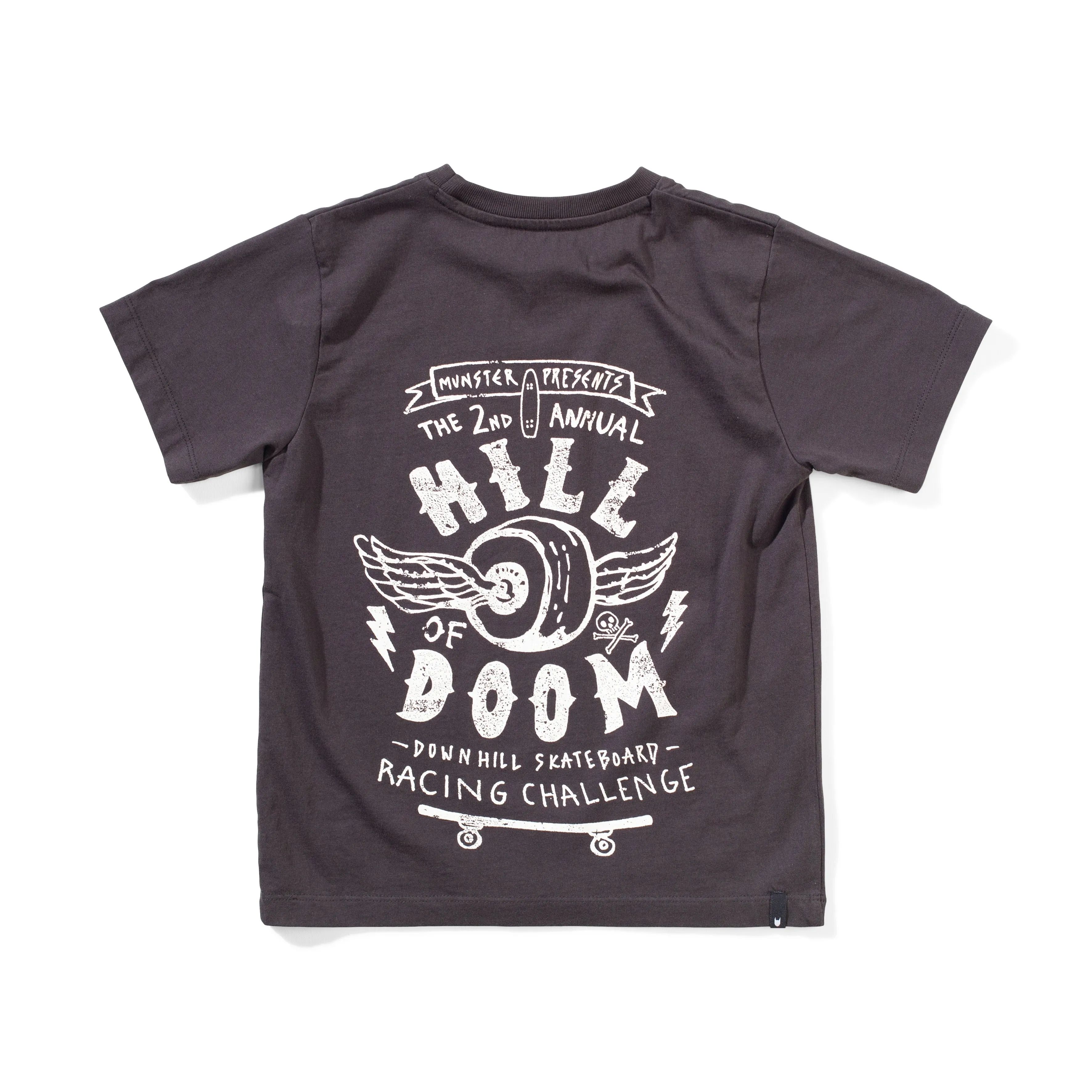 Munster Kids | Doom Hill Tee - Soft Black