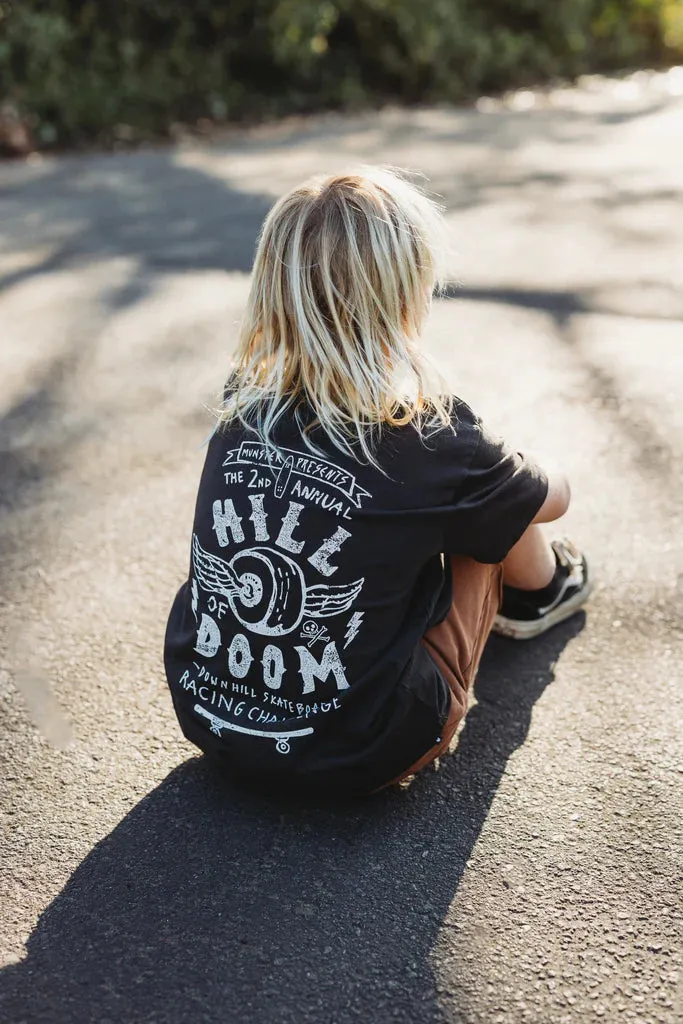 Munster Kids | Doom Hill Tee - Soft Black