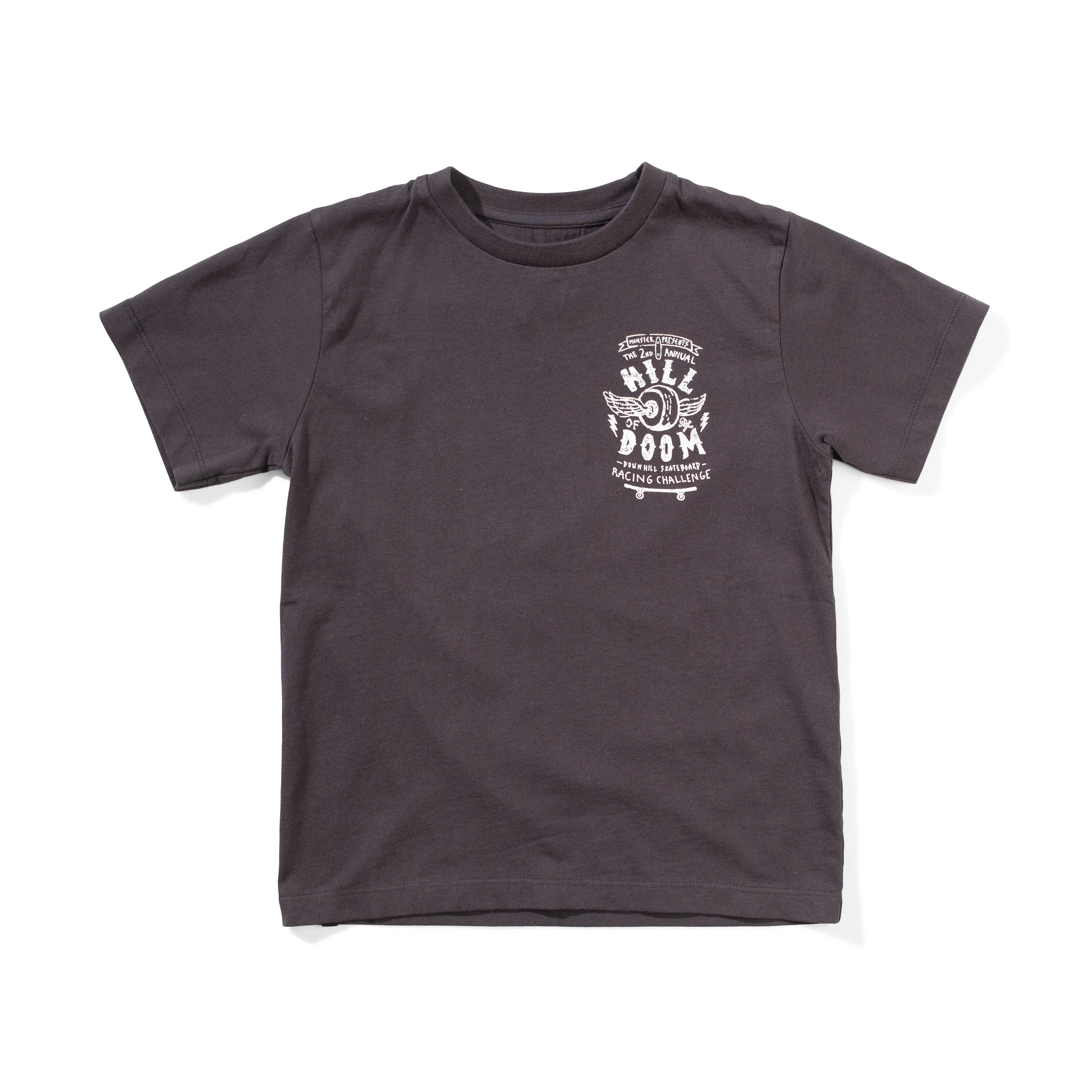 Munster Kids | Doom Hill Tee - Soft Black