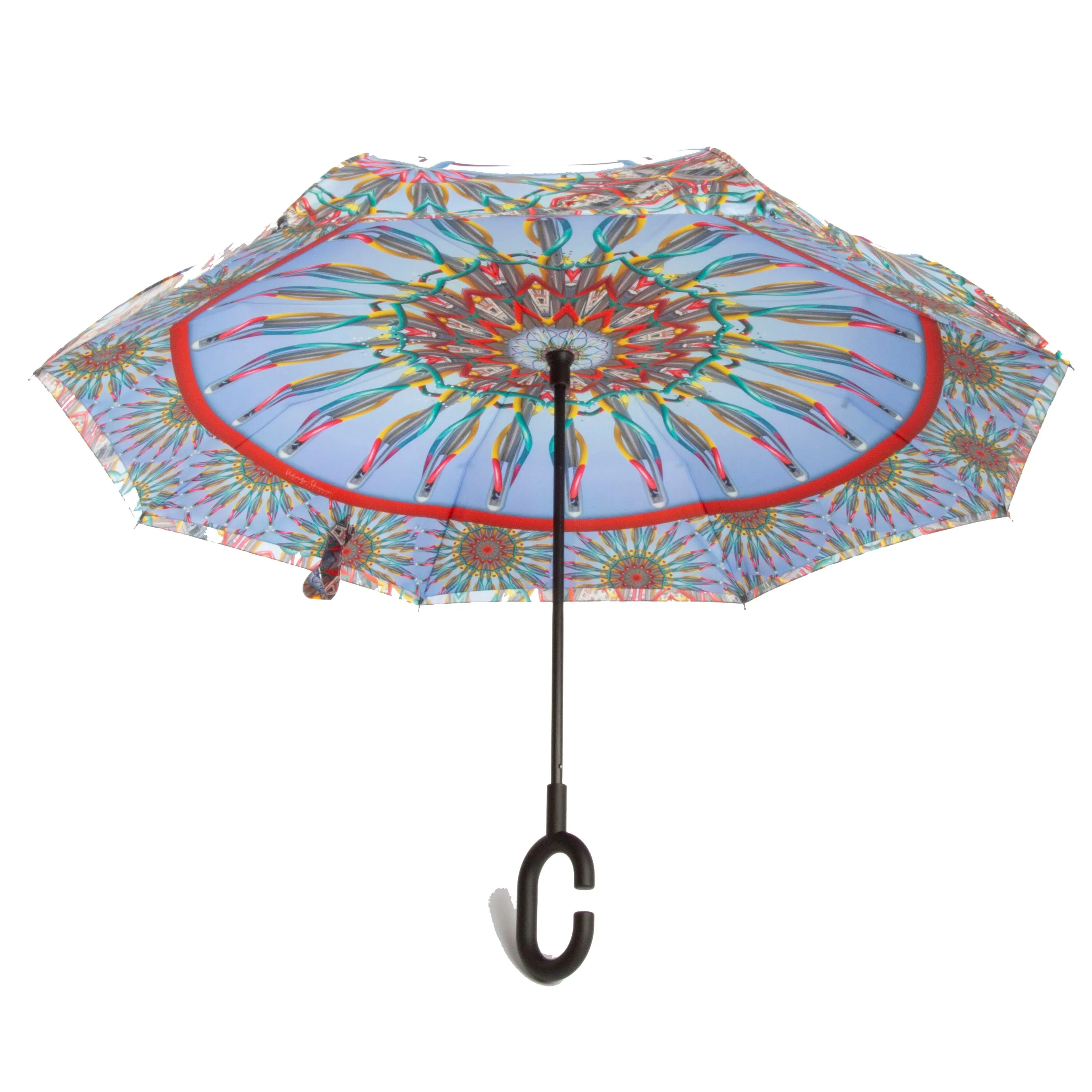 Needle, Thread and Knot (Milan) - World Tour Reverse Umbrella