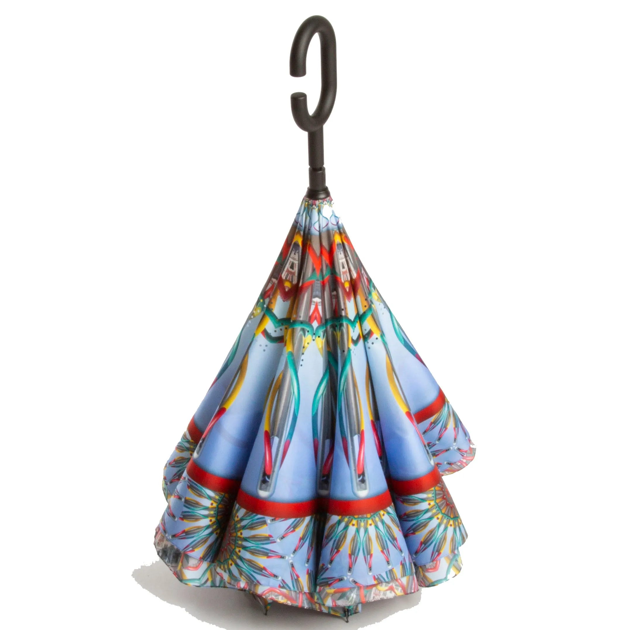 Needle, Thread and Knot (Milan) - World Tour Reverse Umbrella