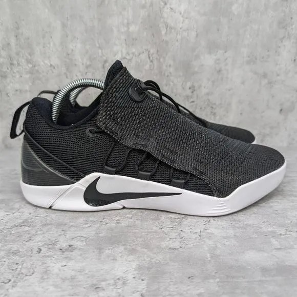 NIKE KOBE AD NXT BLACK WHITE‎ SIZE 8 882049-007 SNEAKERS SHOES