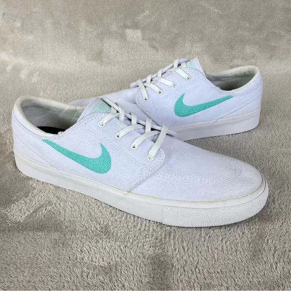 Nike SB Zoom Stefan Janoski Men's Sneakers Shoes 8.5 White Tropical Twist NEW