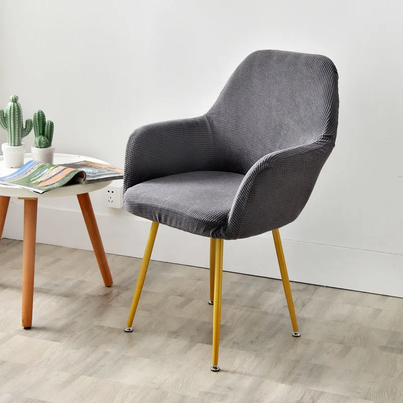 Nordic Leather Chair Cover