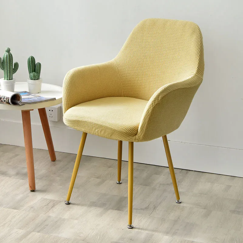 Nordic Leather Chair Cover