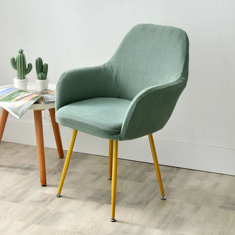 Nordic Leather Chair Cover