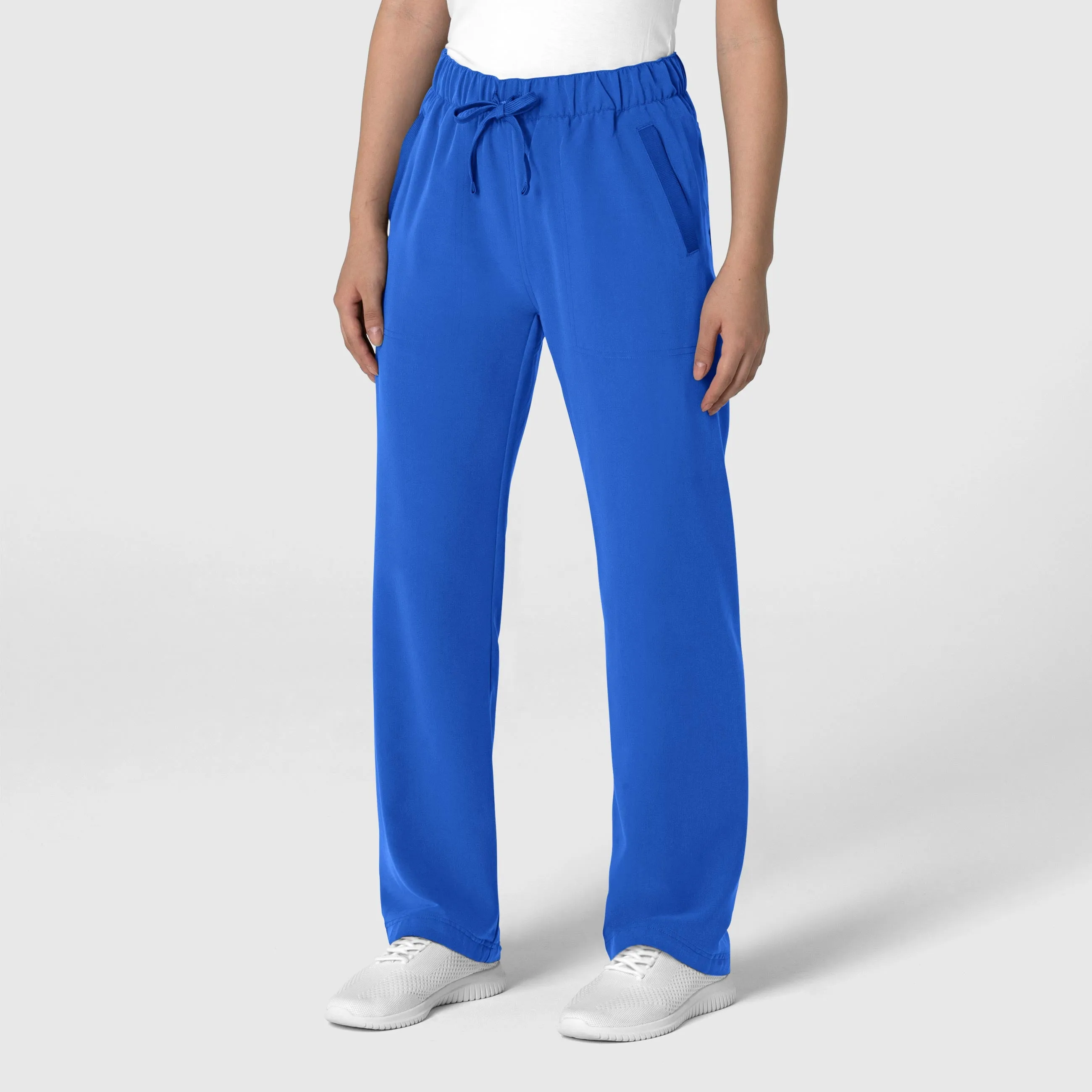 Nova 5232 Stovepipe High-Low Hem Scrub Pants Royal