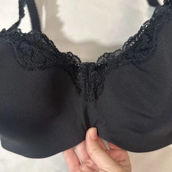 NWT $76 Le Mystere [ 32G ] Dream Tisha 965 Underwire Bra in Black‎