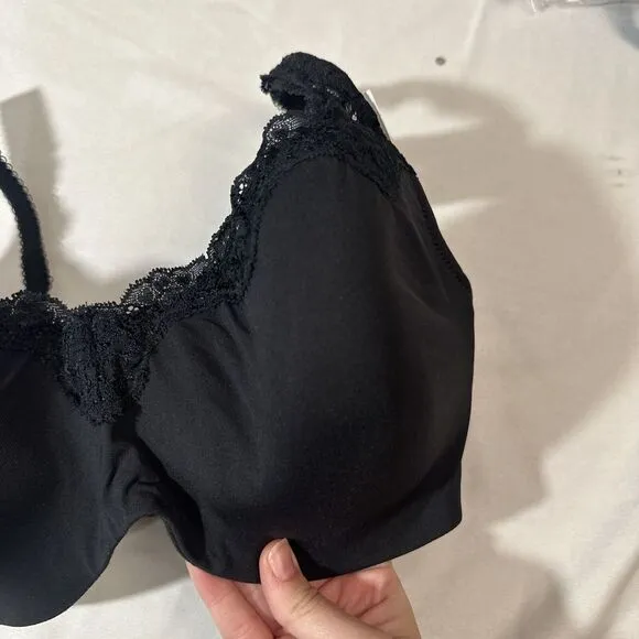 NWT $76 Le Mystere [ 32G ] Dream Tisha 965 Underwire Bra in Black‎