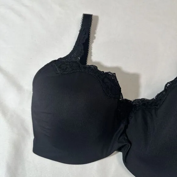 NWT $76 Le Mystere [ 32G ] Dream Tisha 965 Underwire Bra in Black‎