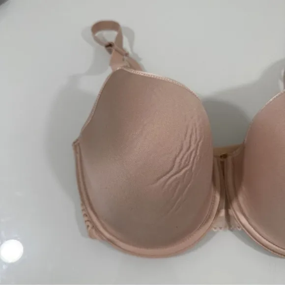 NWT $78 Chantelle [ 32DDDD ] C Jolie‎ Comfort Convertible T-Shirt Bra Rose