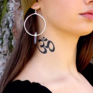 Om Manifestation Tattoo (sanskrit)