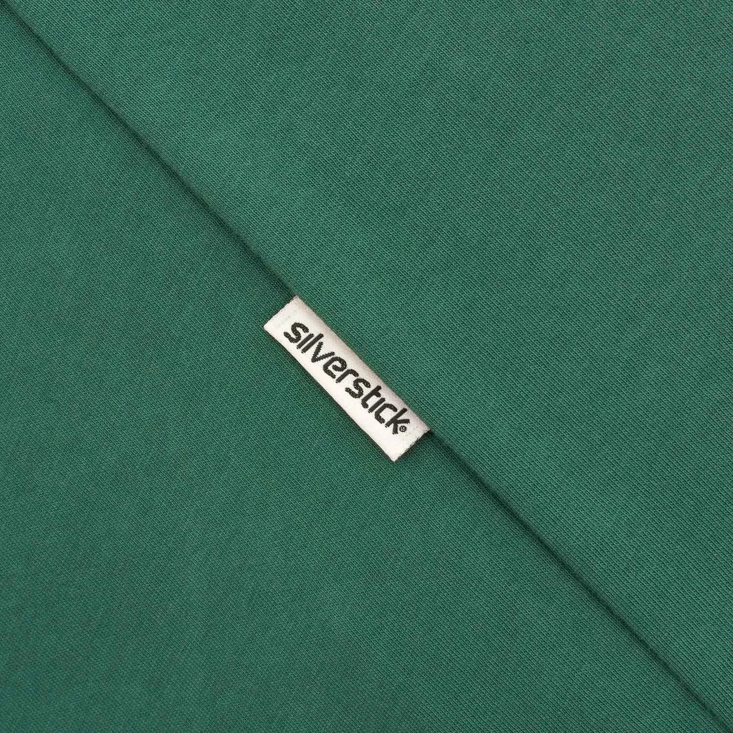 ORIGINAL LOGO ORGANIC COTTON TEE - HUNTER GREEN