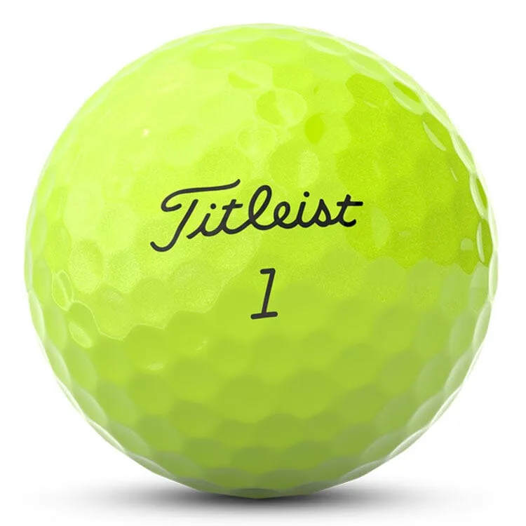 Pelotas de golf Titleist Tour suaves amarillas, paquete de 12