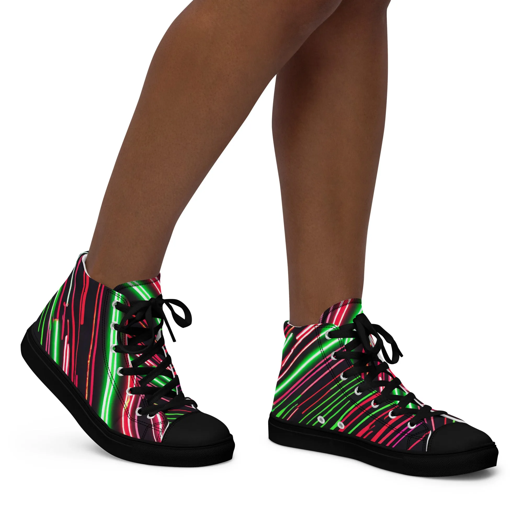 Phase B Records Women’s high top canvas shoes - Free Delivery! Rock / Metal / Electronic / EDM / Underground - Alternative Apparel and Merch Only from Phase B Records.