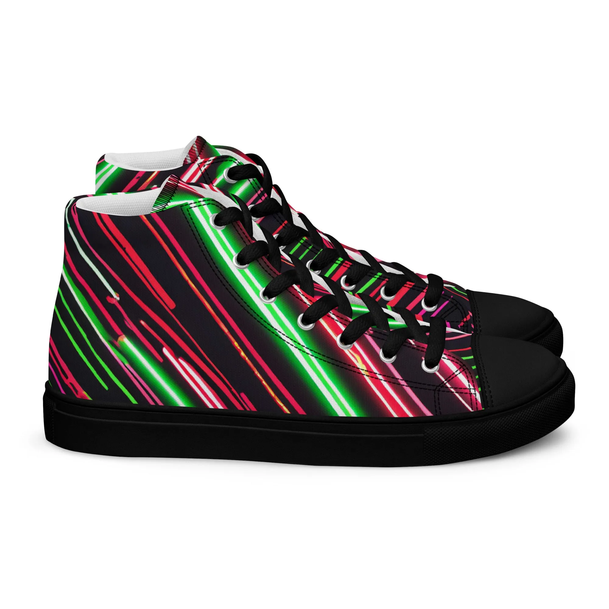 Phase B Records Women’s high top canvas shoes - Free Delivery! Rock / Metal / Electronic / EDM / Underground - Alternative Apparel and Merch Only from Phase B Records.