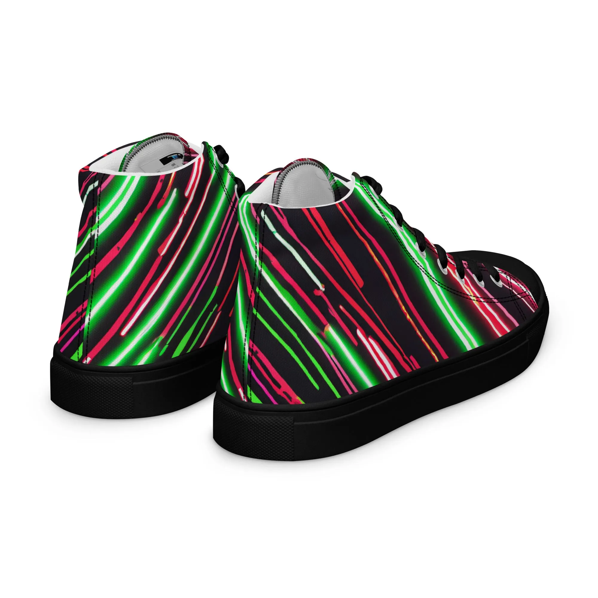 Phase B Records Women’s high top canvas shoes - Free Delivery! Rock / Metal / Electronic / EDM / Underground - Alternative Apparel and Merch Only from Phase B Records.