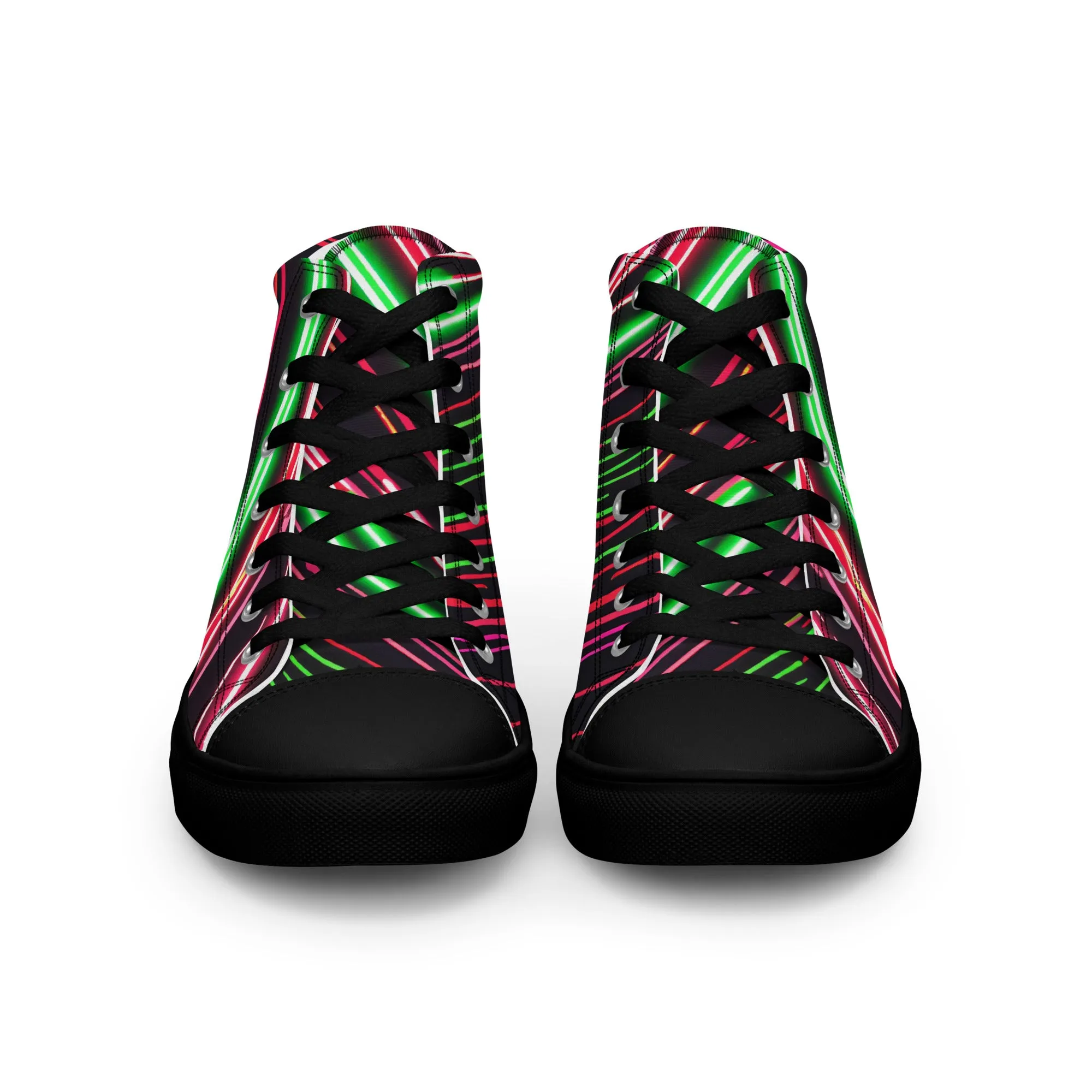 Phase B Records Women’s high top canvas shoes - Free Delivery! Rock / Metal / Electronic / EDM / Underground - Alternative Apparel and Merch Only from Phase B Records.
