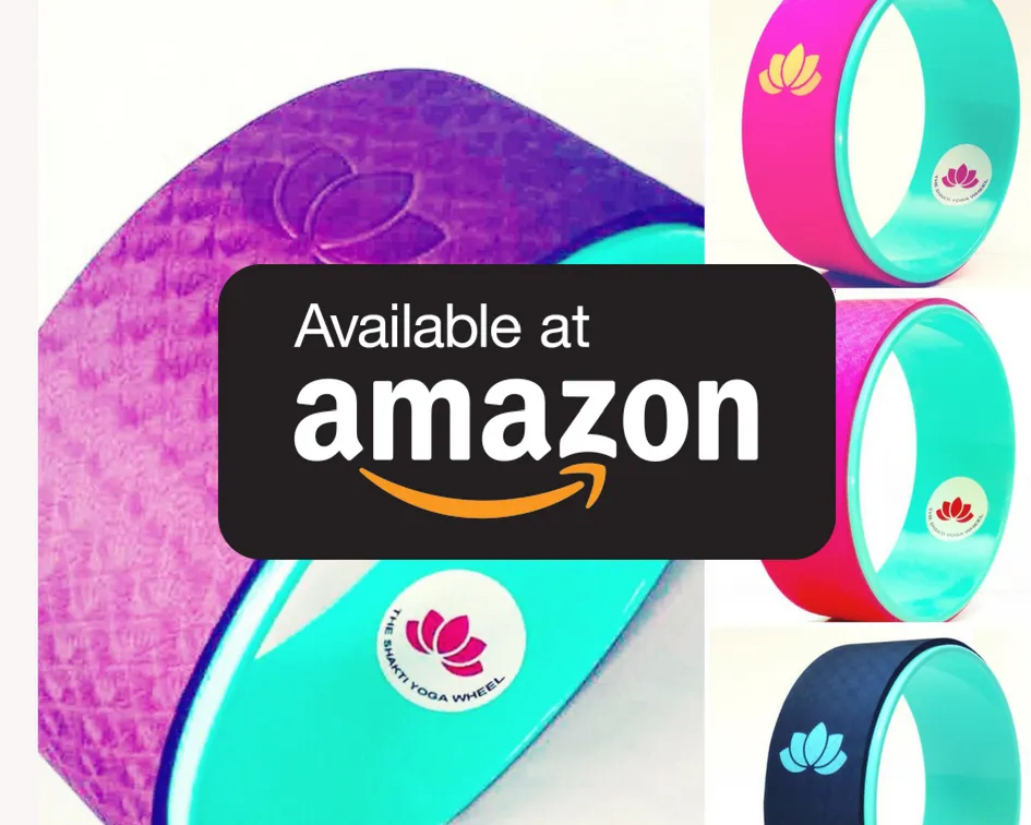 Pink Yoga Wheel Imprint