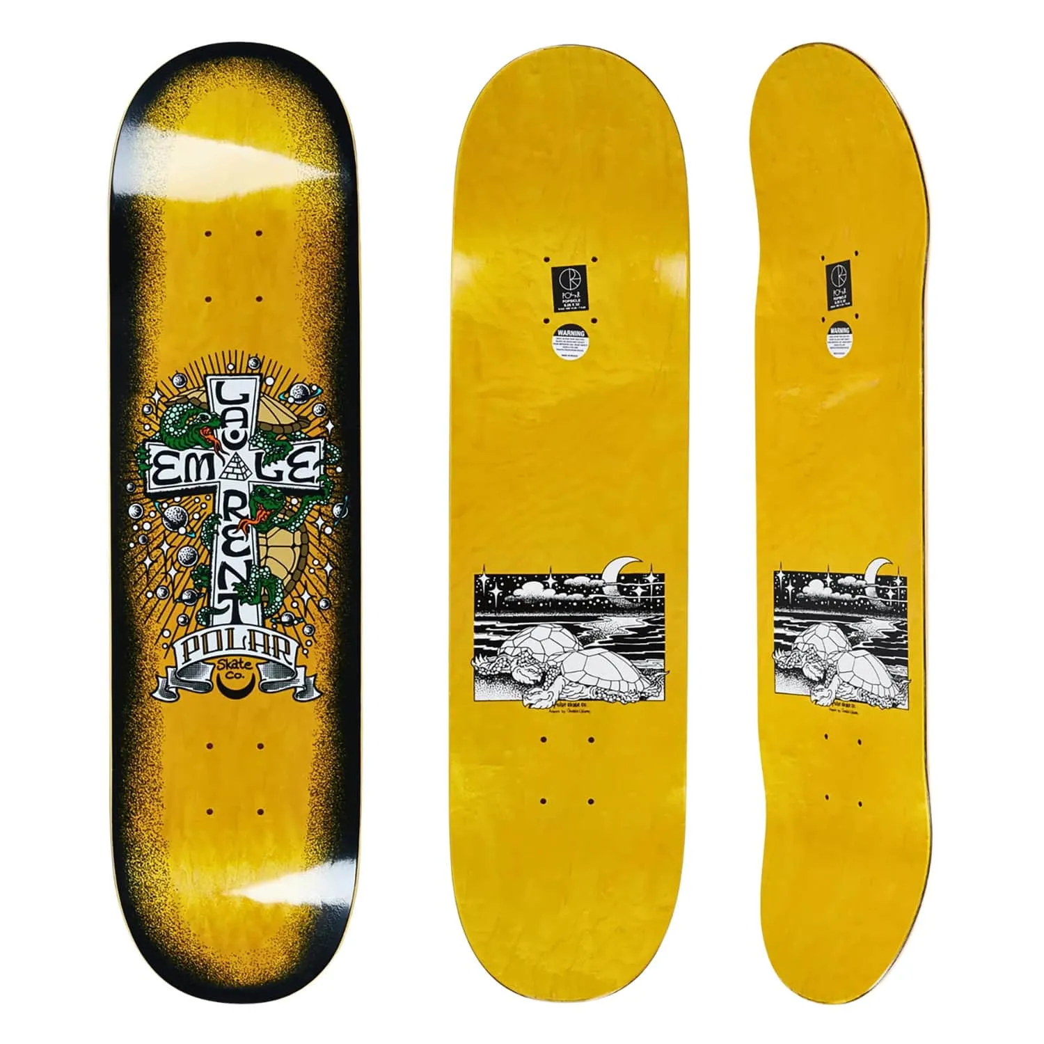 Polar 8.25" Emile Laurent Turtle Town Deck - Multi
