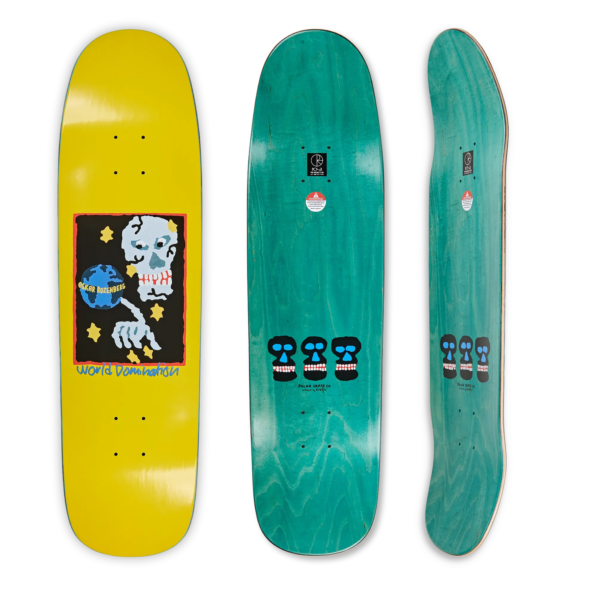 Polar Oski World P9 Shape Deck