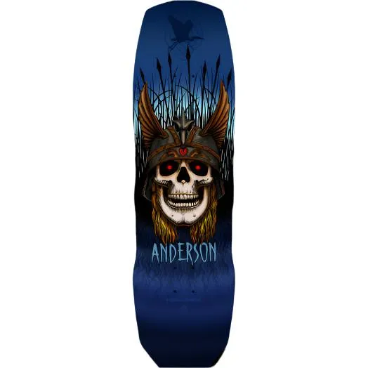 POWELL PERALTA deck - Anderson Heron Skull - Blue - 9.13