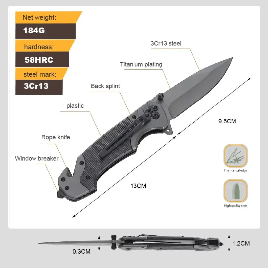 PrepPro Basics – Fold-Out Knife | Durable, Versatile &amp; Everyday Ready