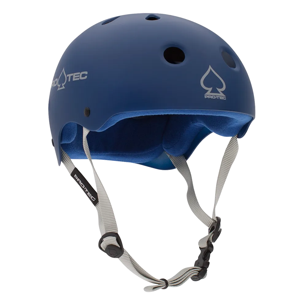PRO-TEC CLASSIC SKATE MATTE BLUE HELMET