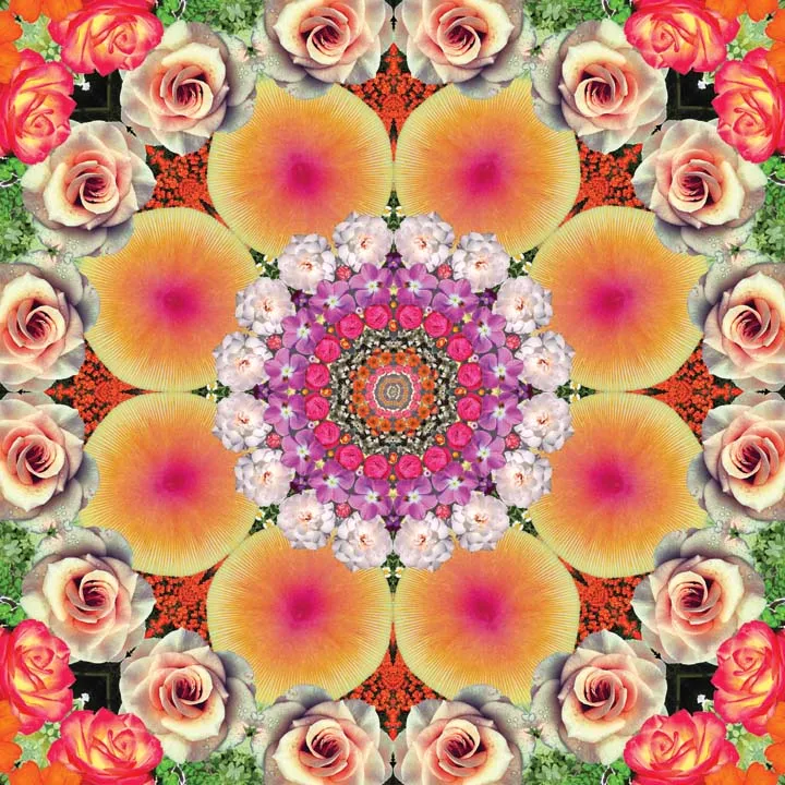 PROSPERITY // Flower Mandala Travel   Hot Yoga Mat