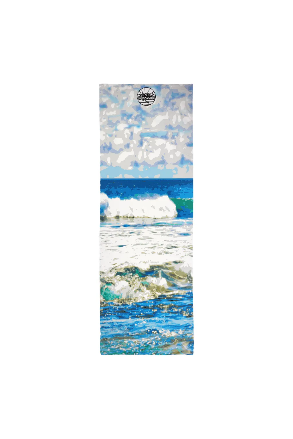 Puako Waves Yoga Towel