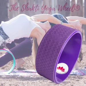 Purple Yoga Wheel Imprint