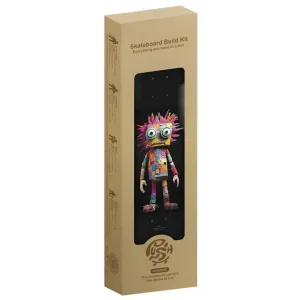 PUSH Rag Doll Guy In-Complete skateboard build kit - Black - 8.0