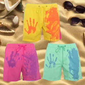 Quick Dry Color Changing Beach Shorts