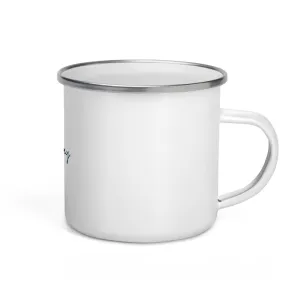 "Game Day- NAVY" Enamel Mug