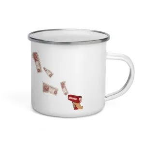 Rain On Me Enamel Mug